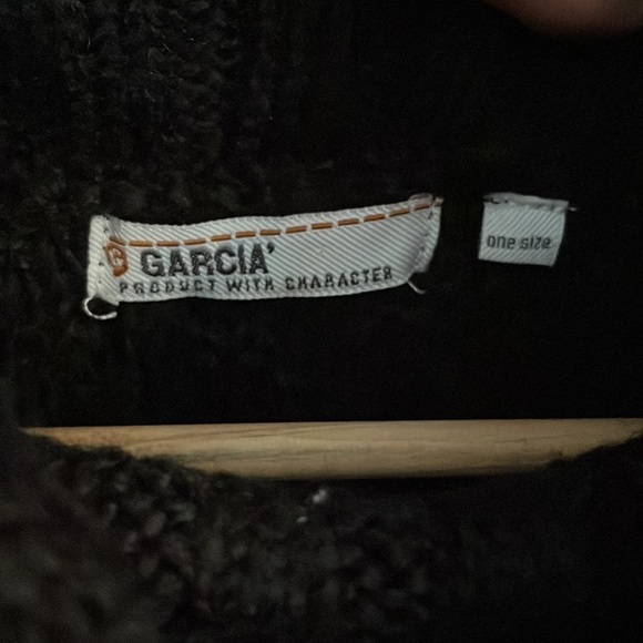 Garcia Jeans Knit Cowl Neck Poncho - Picture 2 of 6